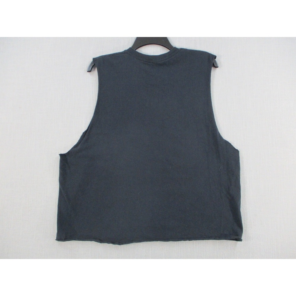 Spencers Send Nudes Skeleton Ramen Muscle Tee Black Sleeveless Shirt XL - Picture 6 of 8